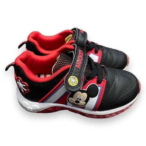 Mickey Mouse Size 12 Light Up Sneakers - Picture 1 of 11